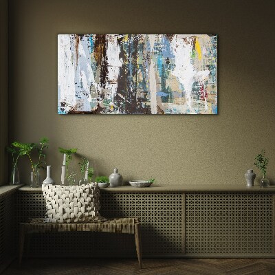 Tablou sticla Mozaic abstract de culori