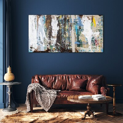 Tablou sticla Mozaic abstract de culori