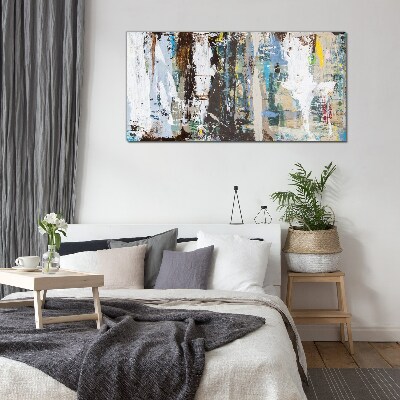 Tablou sticla Mozaic abstract de culori