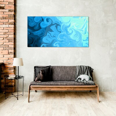 Tablou sticla Vârtejuri oceanice