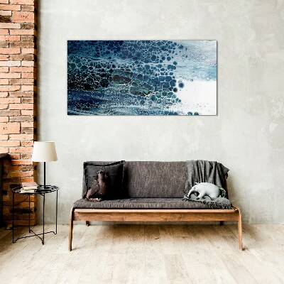 Tablou sticla Bulele oceanice