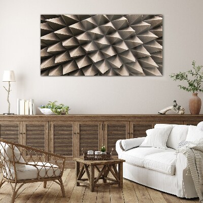 Tablou sticla Geometria formelor tridimensionale