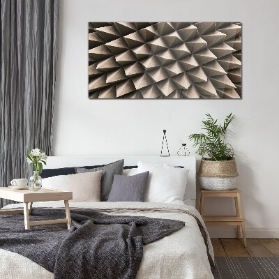 Tablou sticla Geometria formelor tridimensionale