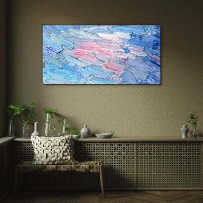 Tablou sticla Valuri pastelate