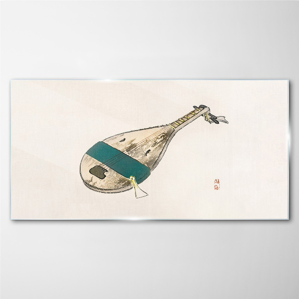 Tablou sticla Un instrument muzical din China