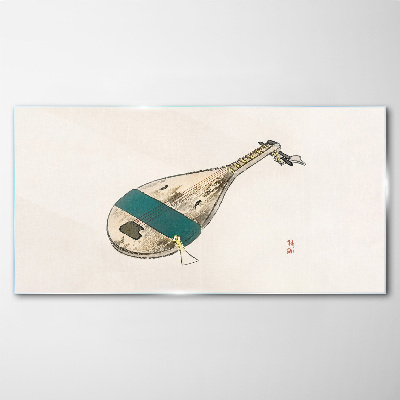 Tablou sticla Un instrument muzical din China