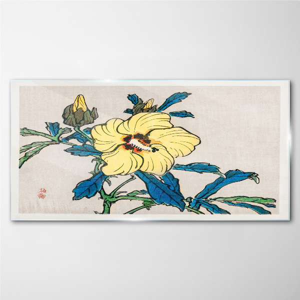 Tablou sticla Aranjament floral in stil japonez