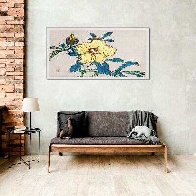 Tablou sticla Aranjament floral in stil japonez