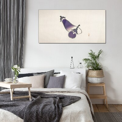 Tablou sticla Eleganța legumelor într-un stil minimalist