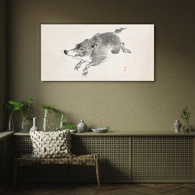 Tablou sticla Animal modern