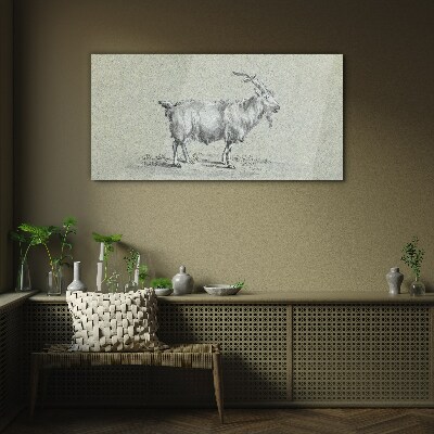 Tablou sticla Animal modern