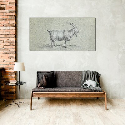 Tablou sticla Animal modern