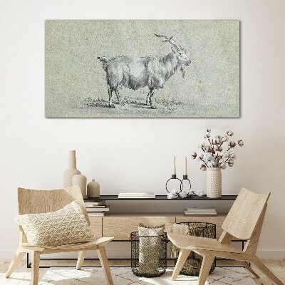 Tablou sticla Animal modern