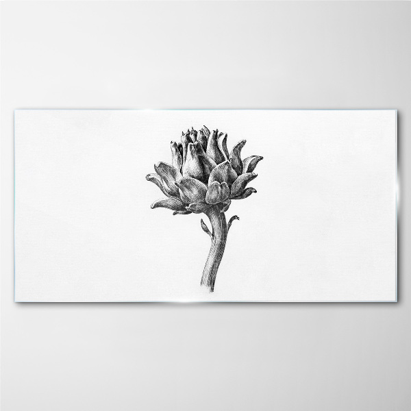 Tablou sticla Eleganță florală