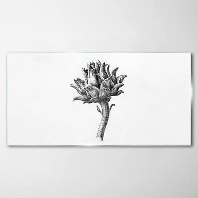 Tablou sticla Eleganță florală