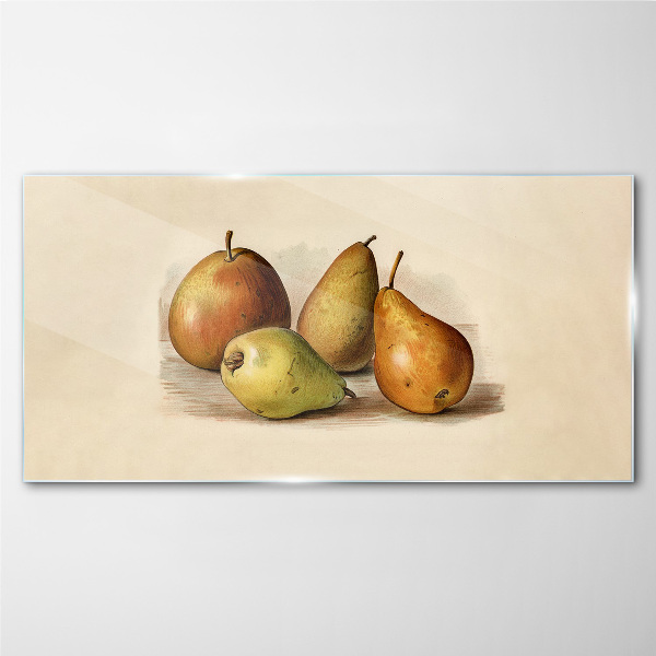 Tablou de sticla Fructe în nuanțe armonioase