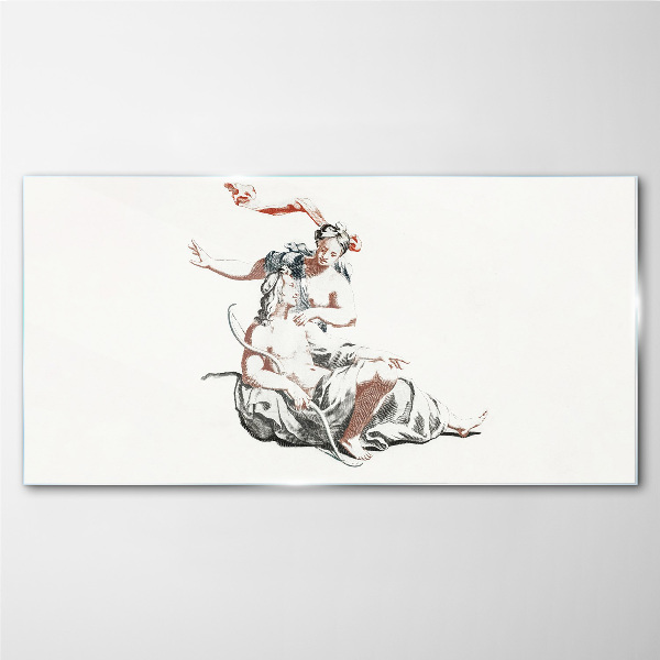 Tablou sticla Întâlnire mitologică