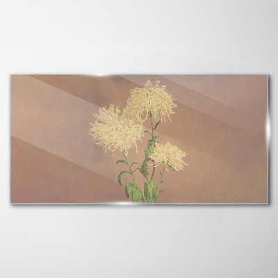 Tablou sticla Un vis floral in tonuri pastelate