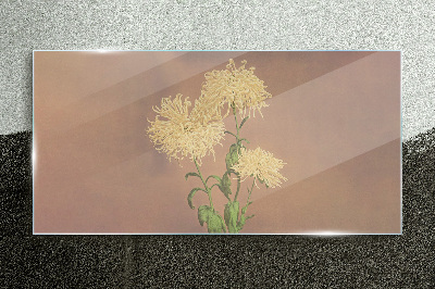 Tablou sticla Un vis floral in tonuri pastelate