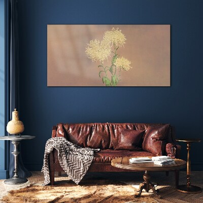 Tablou sticla Un vis floral in tonuri pastelate
