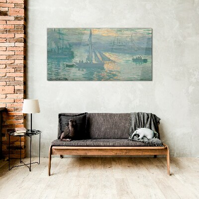 Tablou de sticla Portul Le Havre