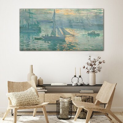 Tablou de sticla Portul Le Havre