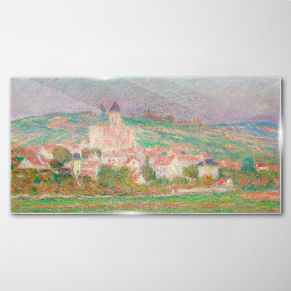 Tablou din sticla Un peisaj rural liniștit