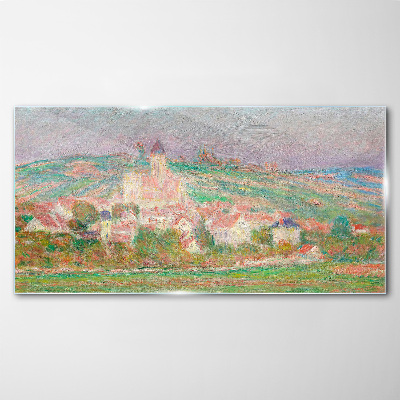 Tablou din sticla Un peisaj rural liniștit