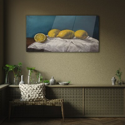 Tablou sticla Lemon Pace