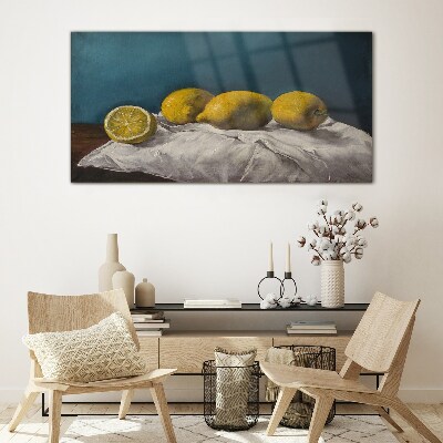 Tablou sticla Lemon Pace