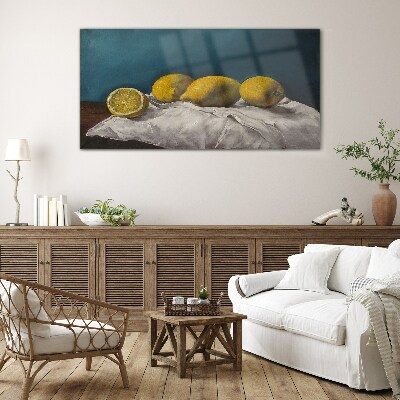 Tablou sticla Lemon Pace