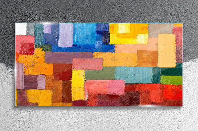 Tablou sticla Compoziții abstracte colorate
