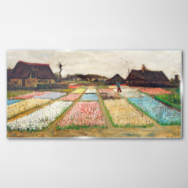 Tablou sticla Meadow Flowers Van Gogh