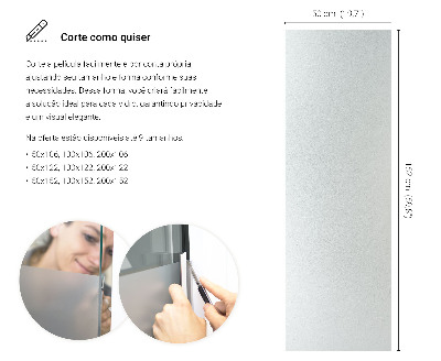 Folie pentru geam cu efect opac