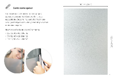 Folie pentru geam cu efect opac