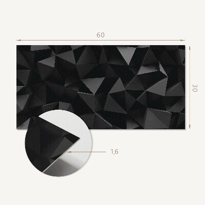 Panou de perete Structura abstractă 3D