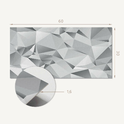 Panou perete Model geometric abstract