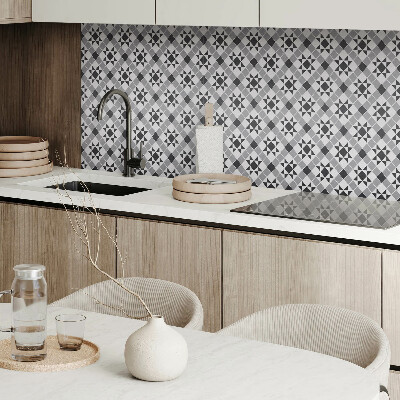 Panou perete Model geometric cu stele