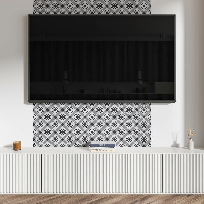 Panou perete Model geometric cu stele