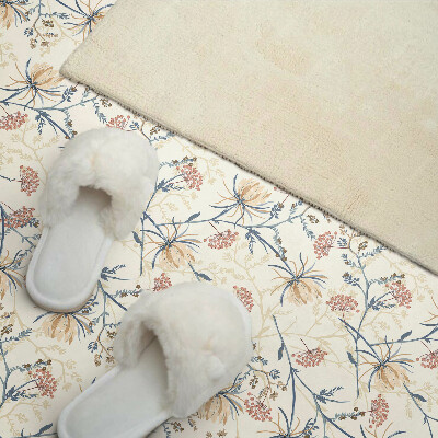 Panou de perete Model floral pe fundal