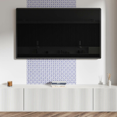 Panou decorativ pvc Model geometric cu flori