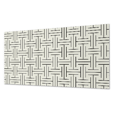 Panou perete Model geometric în carouri