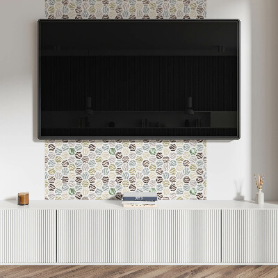 Panou perete Model hexagonal cu linii