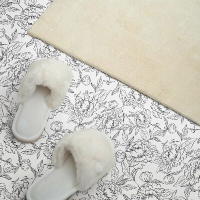 Panou decorativ pvc Model floral cu frunze