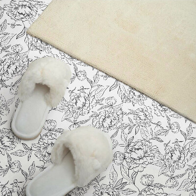 Panou decorativ pvc Model floral cu frunze