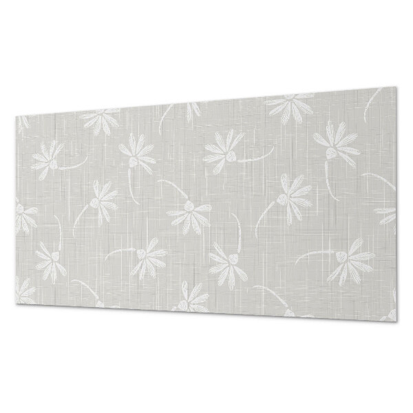 Panou perete Model floral pe fundal