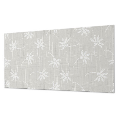 Panou perete Model floral pe fundal