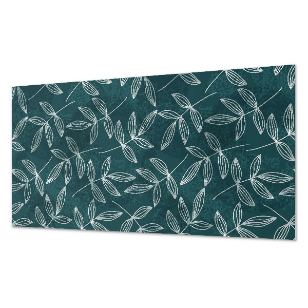 Panou decorativ pvc Frunze pe un fundal texturat