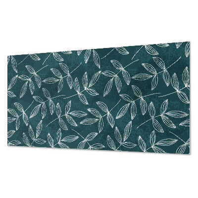 Panou decorativ pvc Frunze pe un fundal texturat