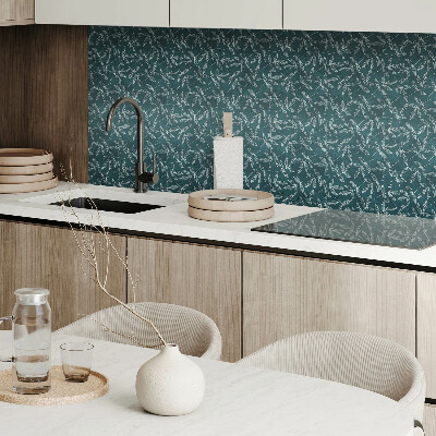 Panou decorativ pvc Frunze pe un fundal texturat